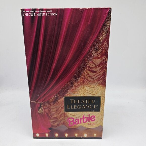 Spiegel Limited Edition Theater Elegance Barbie Doll With Stand & Box - Picture 6 of 9